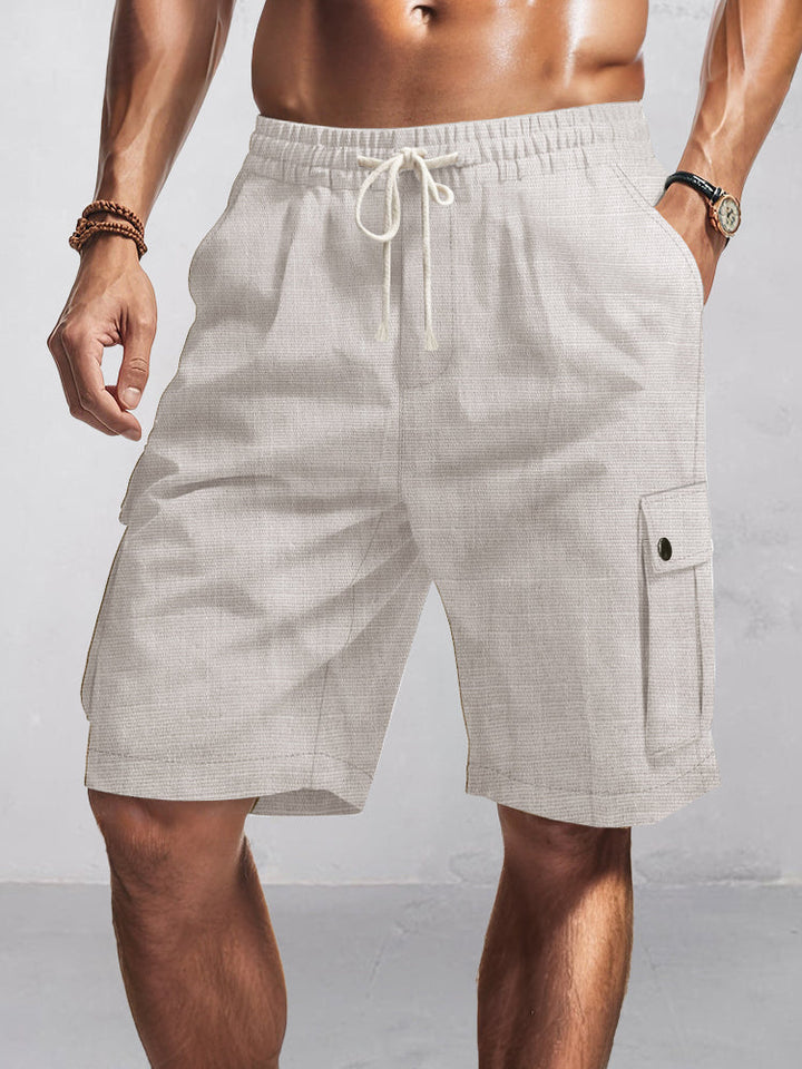 OHMIQUE | Short cargo en coton essentiel