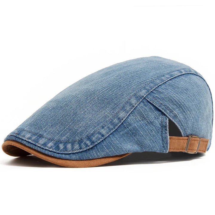 OHMIQUE | Casquette plate premium en denim – style intemporel et confort quotidien