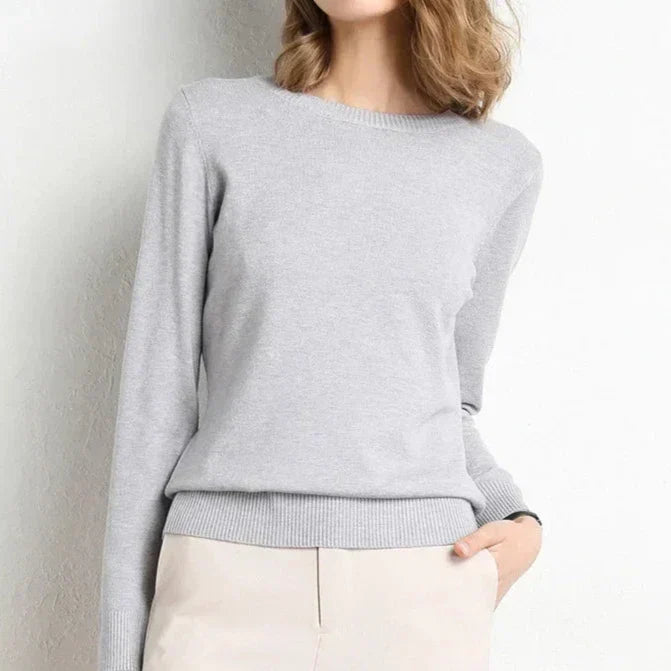 OHMIQUE | Pull confort en laine essentiel