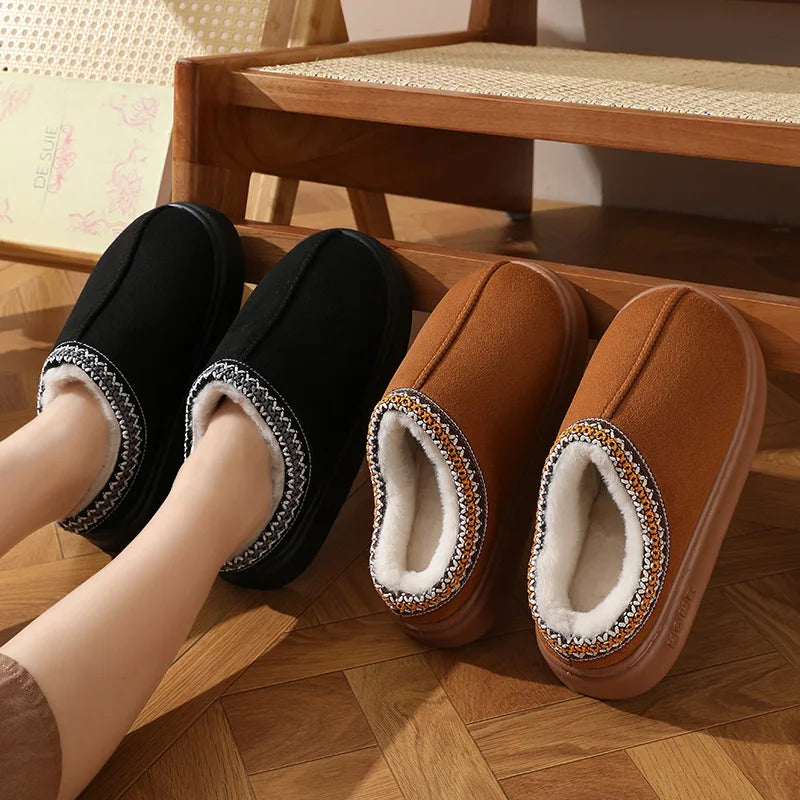 OHMIQUE | Chaussons à doublure chaude