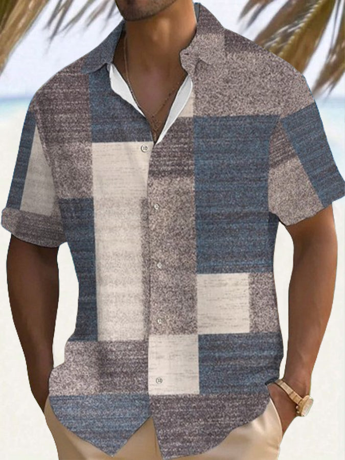 OHMIQUE | Chemise élégante à manches courtes