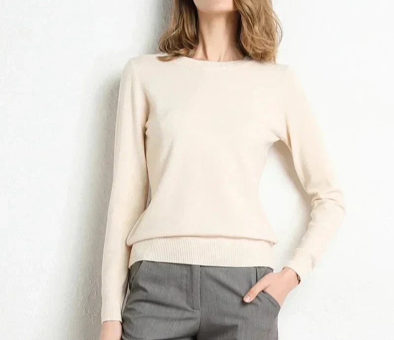 OHMIQUE | Pull confort en laine essentiel