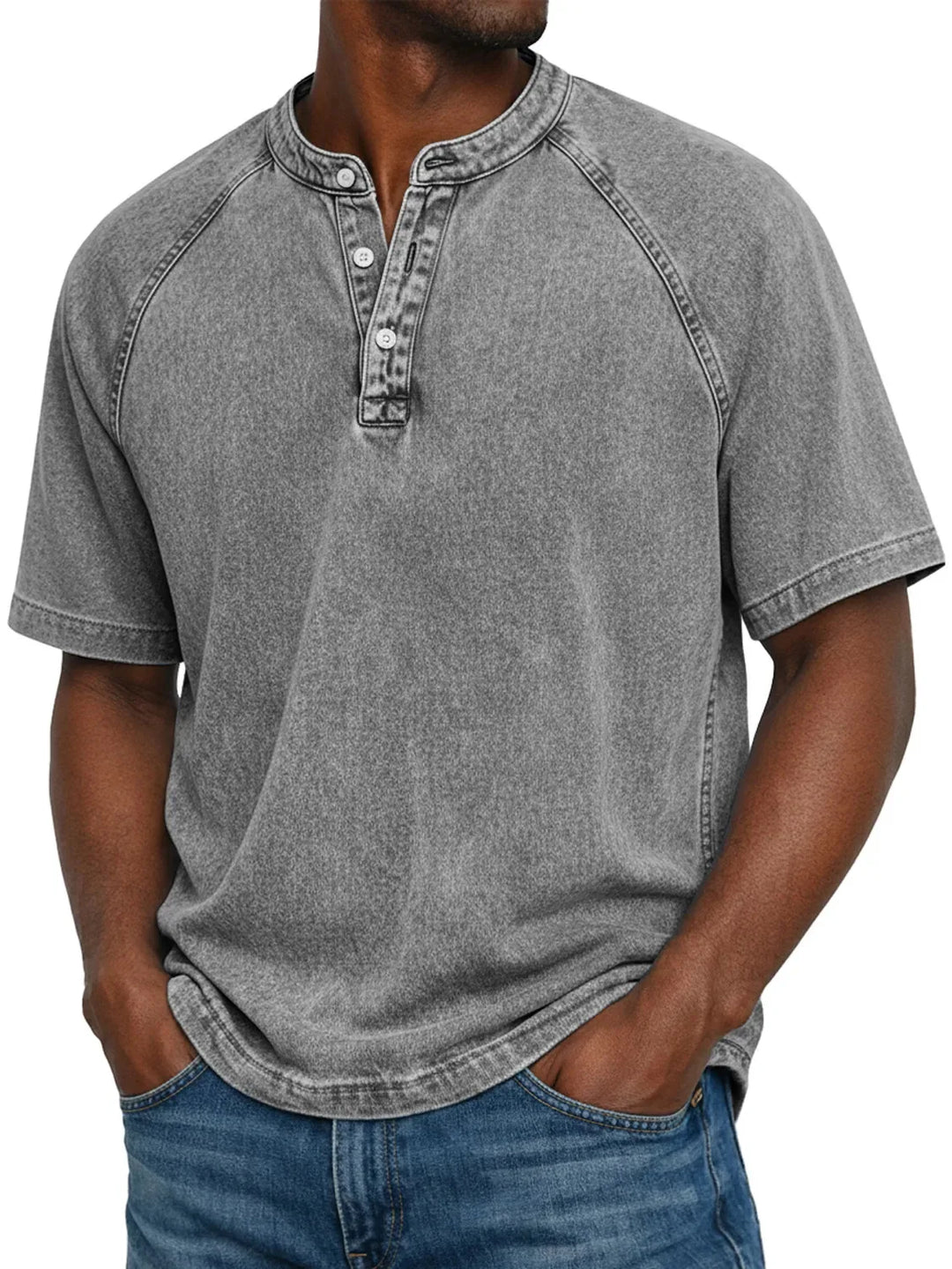 OHMIQUE | Chemise vintage boutonnée pour homme