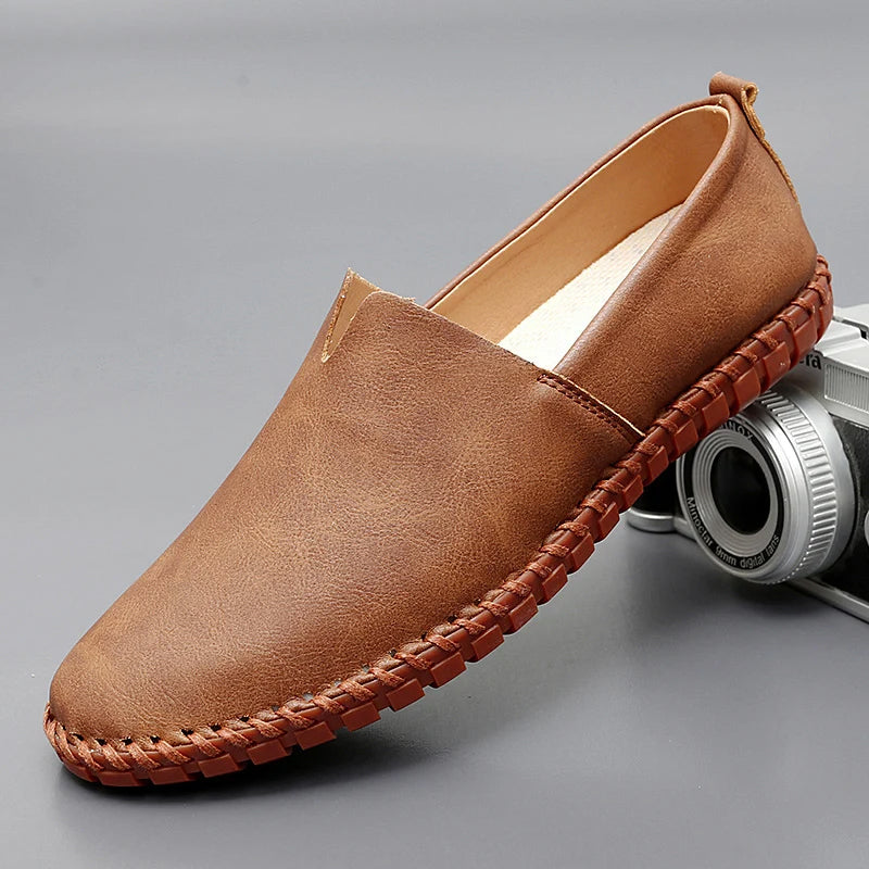 OHMIQUE | Mocassins en cuir