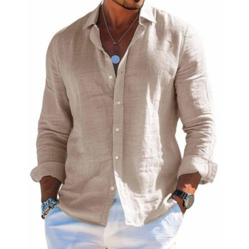 OHMIQUE | Chemise élégante en tissu respirant 1+1 offert