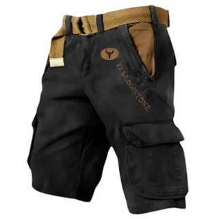 OHMIQUE | Short cargo homme à 4 poches