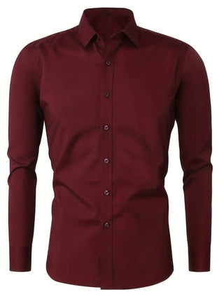 OHMIQUE | Chemise élégante à manches longues avec boutons