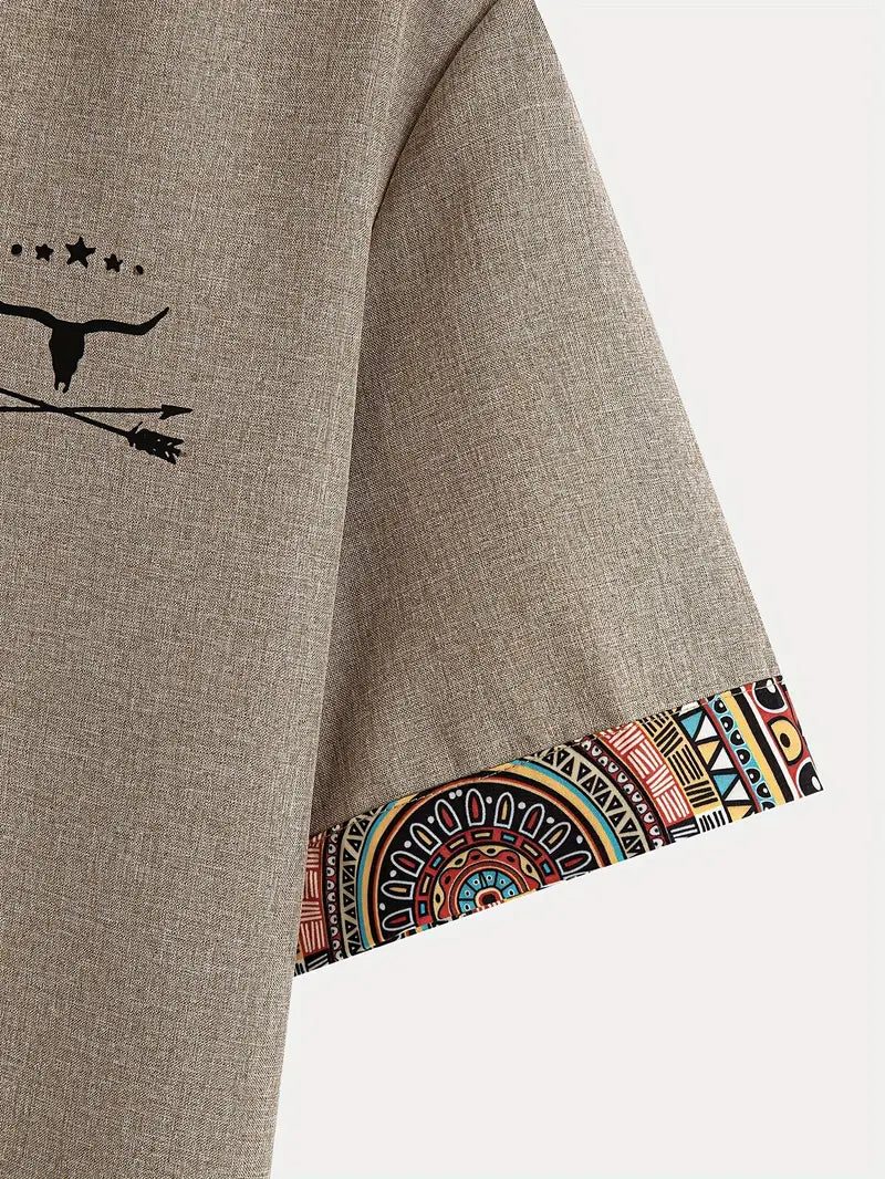 OHMIQUE | Chemise élégante à manches courtes