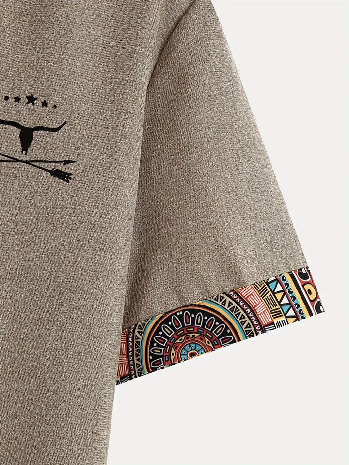 OHMIQUE | Chemise élégante à manches courtes