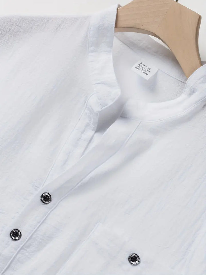 OHMIQUE | Chemise élégante à manches courtes