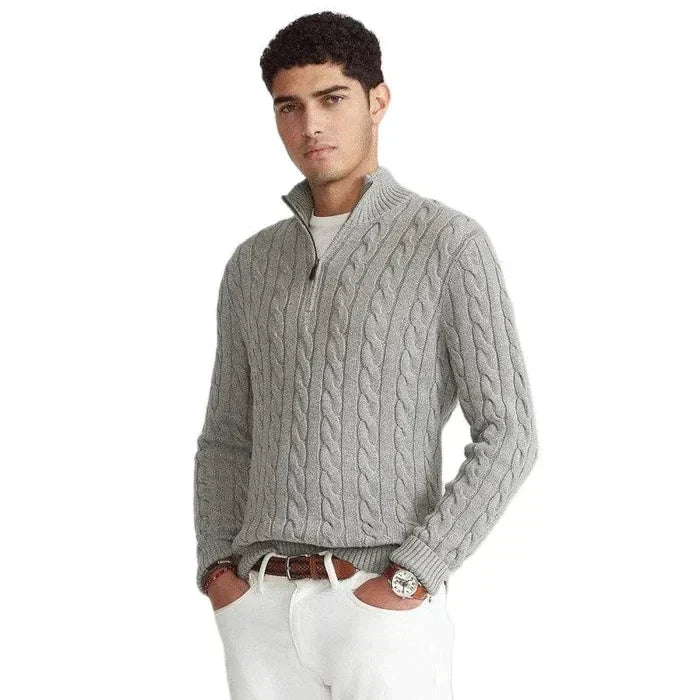 OHMIQUE | Pull demi-zippé