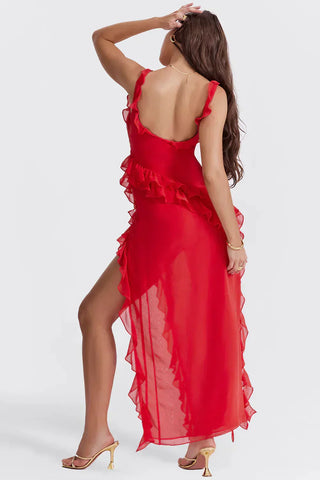 OHMIQUE | Robe élégante avec jambes ouvertes