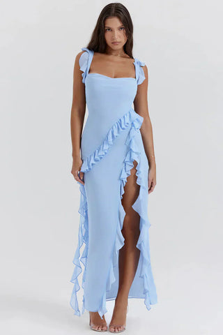 OHMIQUE | Robe élégante avec jambes ouvertes