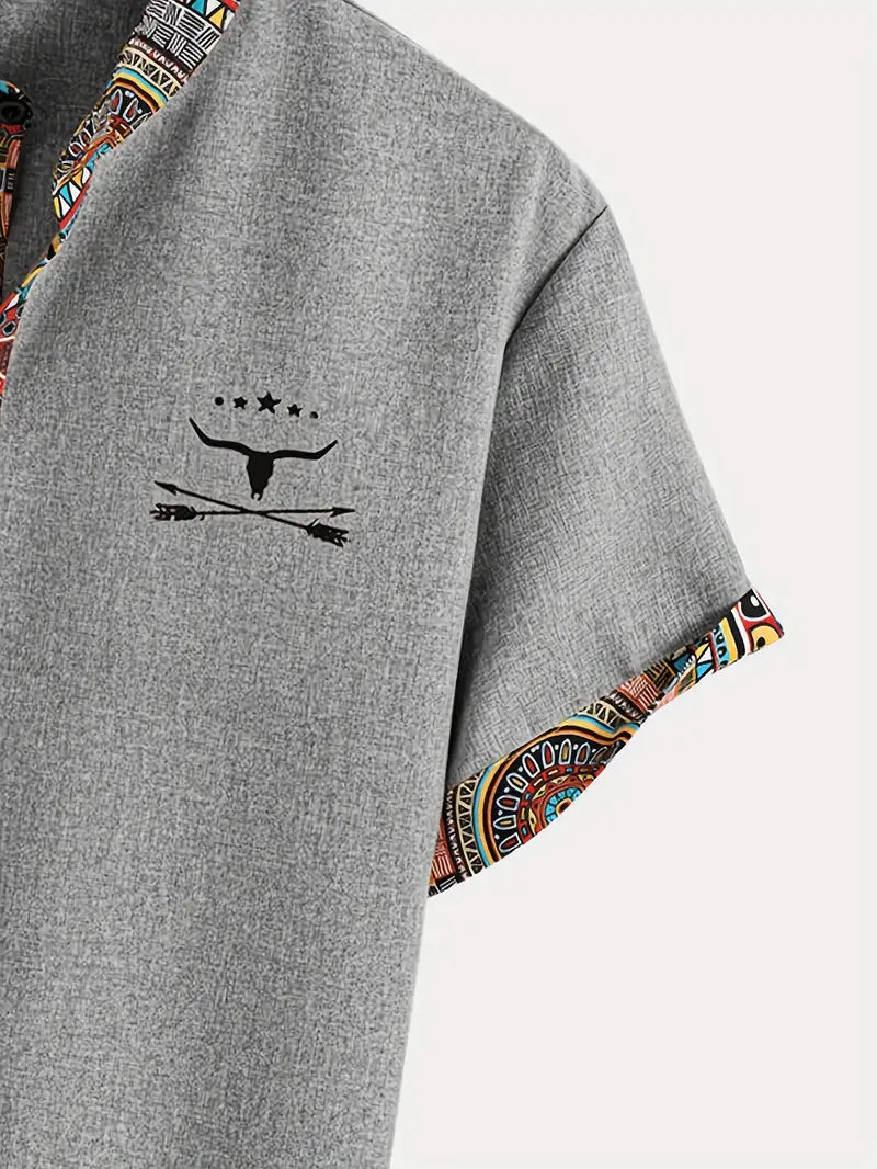 OHMIQUE | Chemise élégante à manches courtes