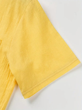 OHMIQUE | Chemise élégante à manches courtes
