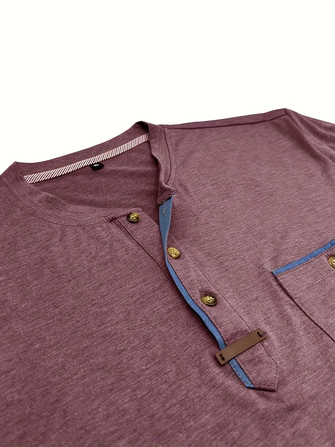 OHMIQUE | T-shirt col rond élégant avec poche