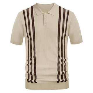 OHMIQUE | Polo décontracté rayé