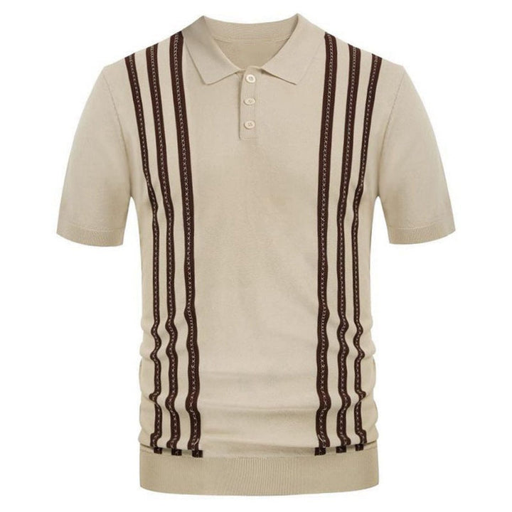 OHMIQUE | Polo décontracté rayé