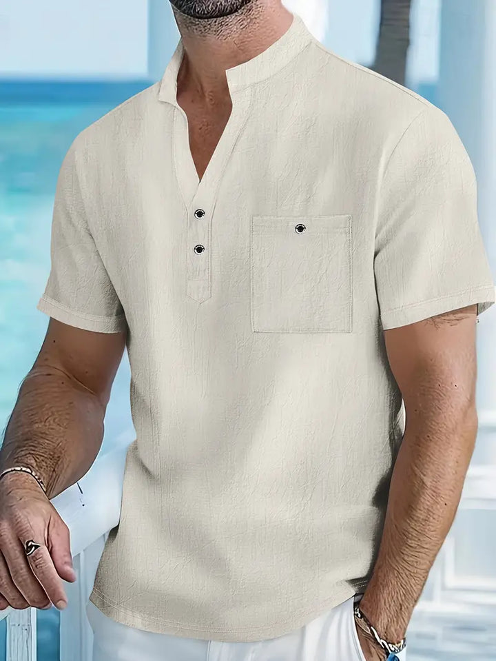 OHMIQUE | Chemise élégante à manches courtes
