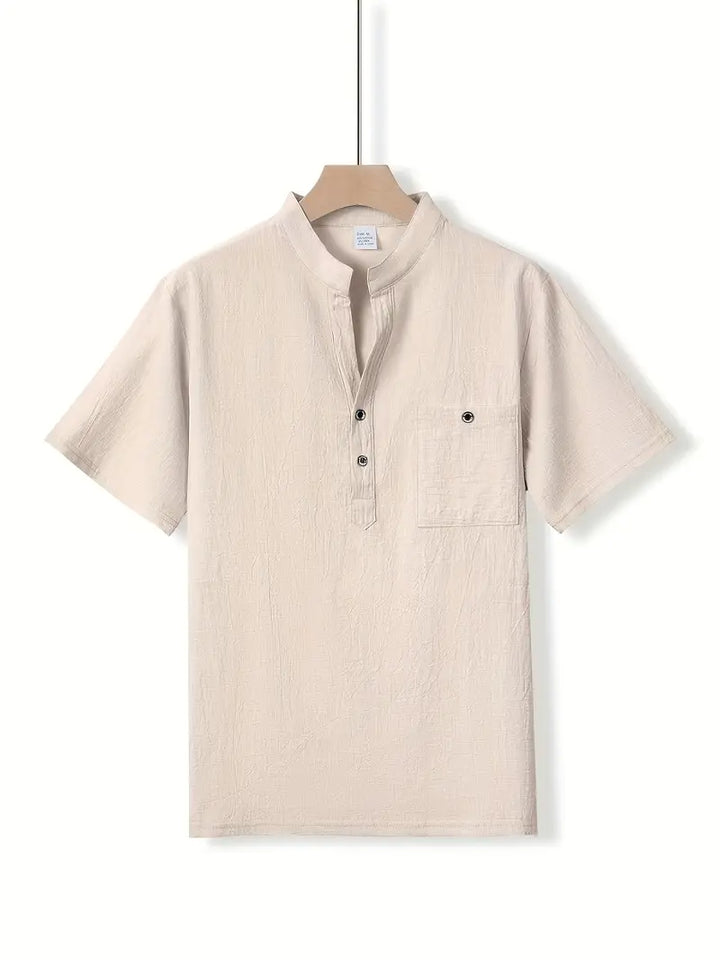 OHMIQUE | Chemise élégante à manches courtes