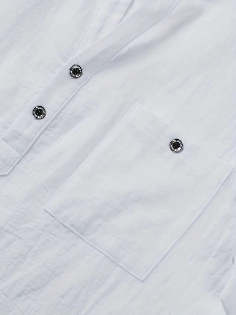 OHMIQUE | Chemise élégante à manches courtes