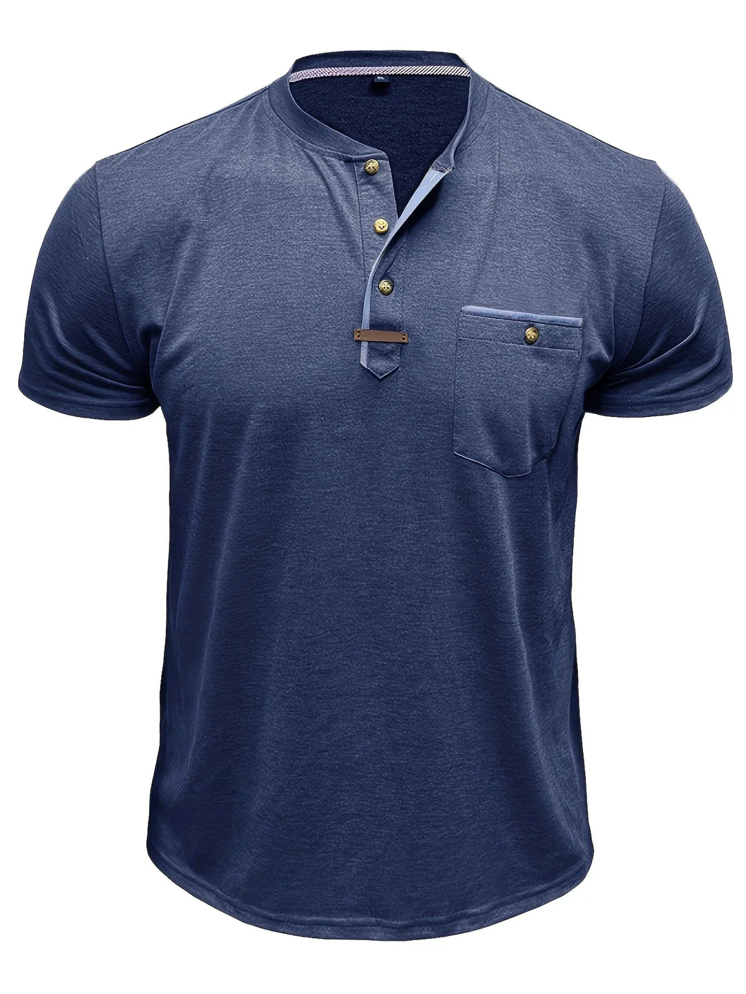 OHMIQUE | T-shirt col rond élégant avec poche