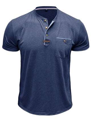 OHMIQUE | T-shirt col rond élégant avec poche