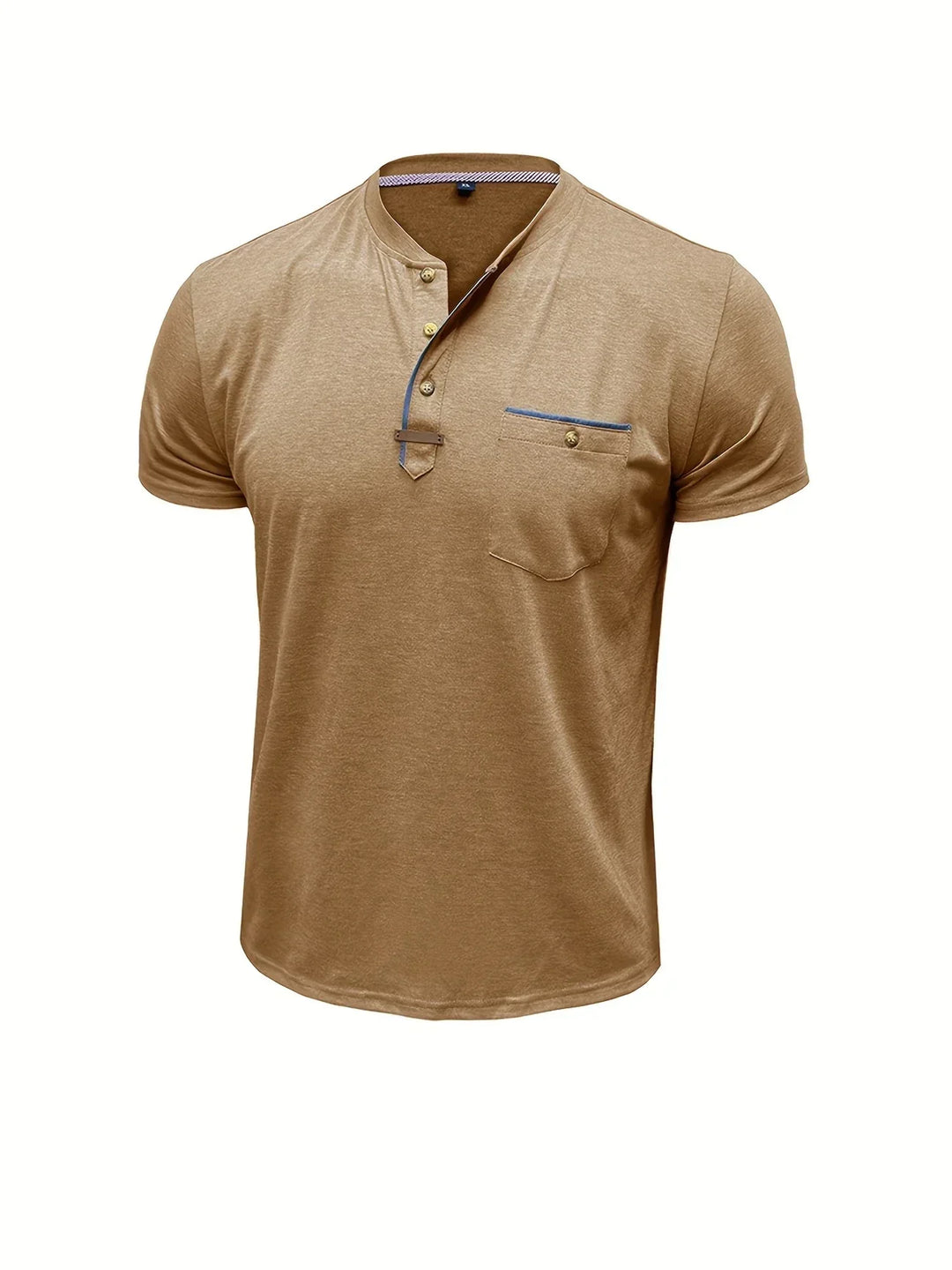 OHMIQUE | T-shirt col rond élégant avec poche