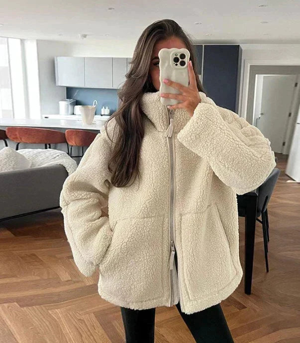OHMIQUE | Veste Teddyfleece