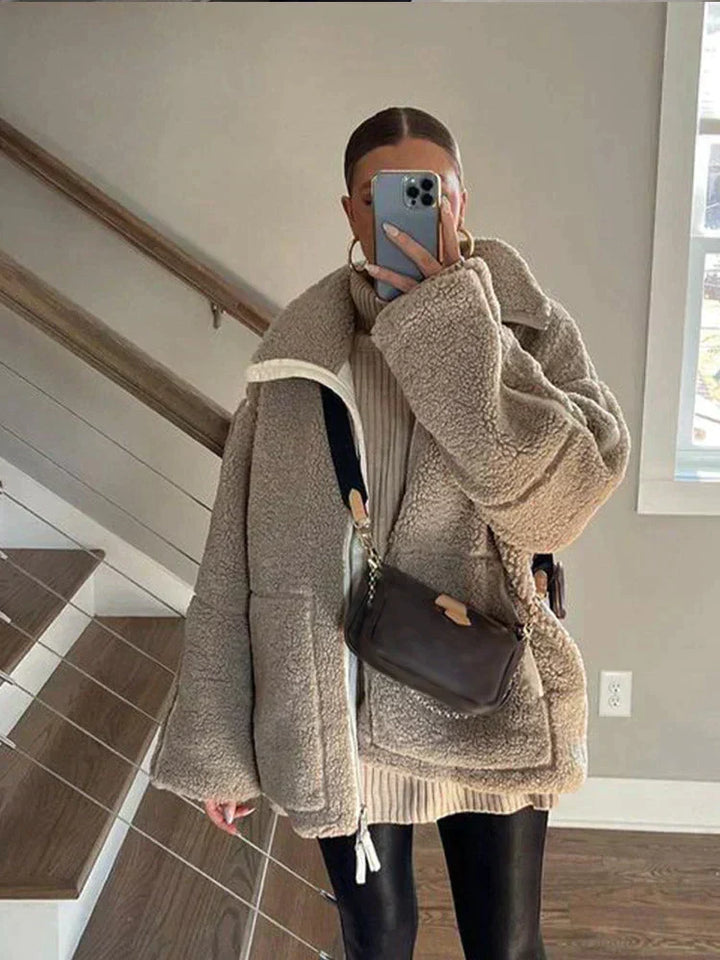 OHMIQUE | Veste Teddyfleece