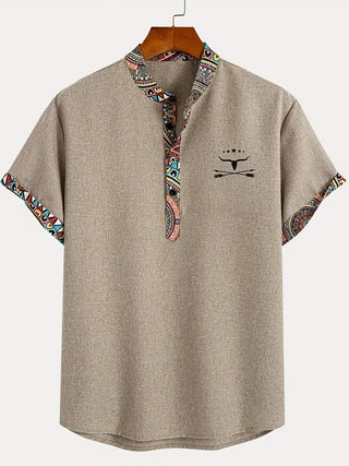 OHMIQUE | Chemise élégante à manches courtes