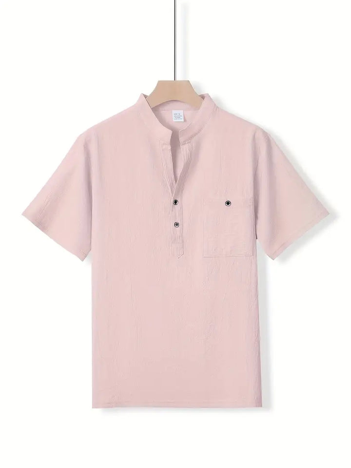OHMIQUE | Chemise élégante à manches courtes