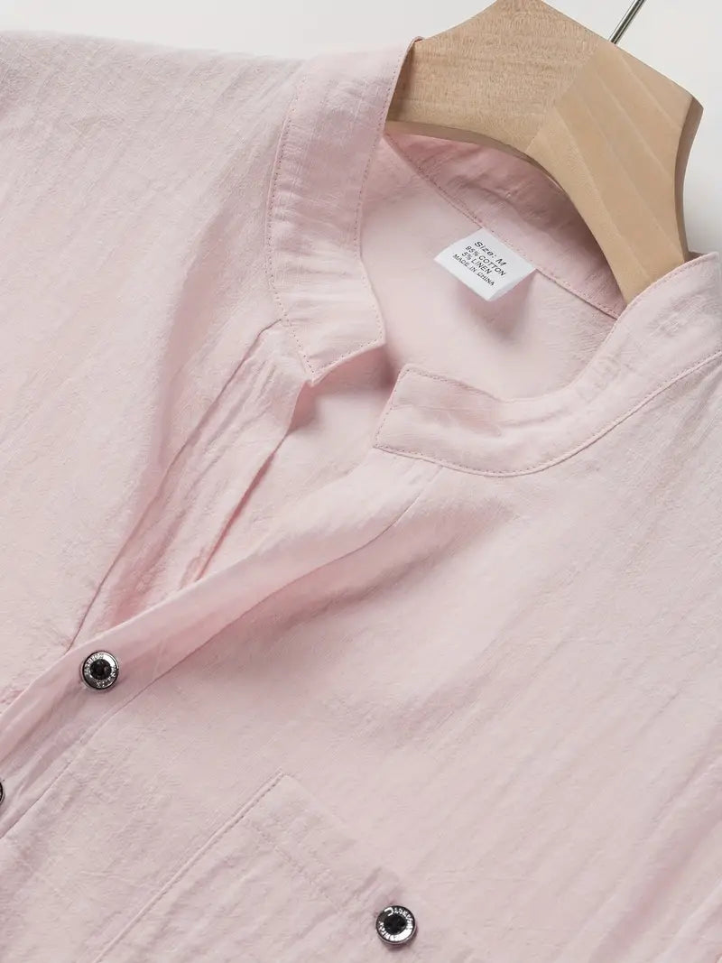 OHMIQUE | Chemise élégante à manches courtes