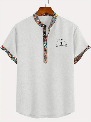 OHMIQUE | Chemise élégante à manches courtes