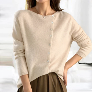 OHMIQUE | Cardigan classique en maille boutonnée