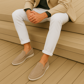OHMIQUE | Mocassins élégants en suède