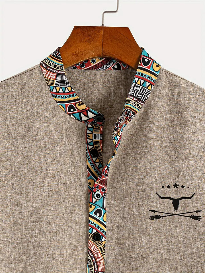 OHMIQUE | Chemise élégante à manches courtes