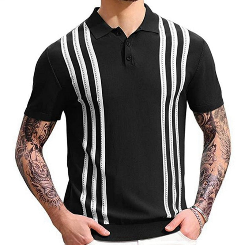 OHMIQUE | Polo décontracté rayé