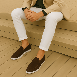 OHMIQUE | Mocassins élégants en suède