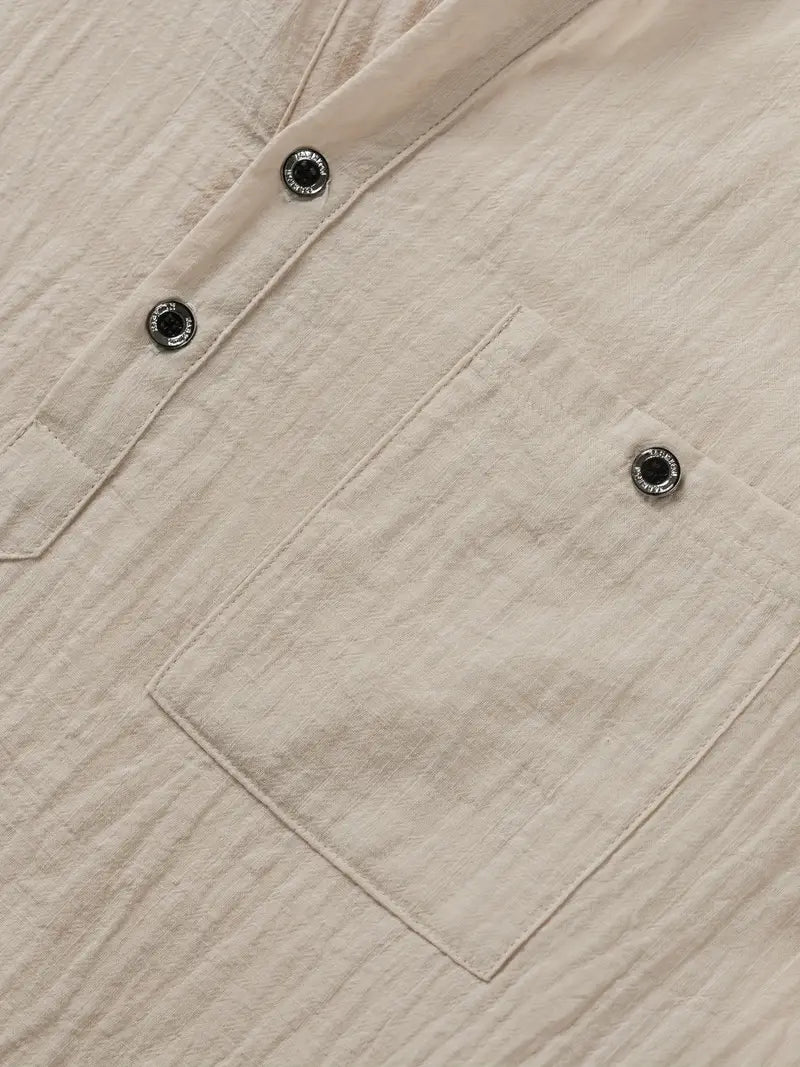 OHMIQUE | Chemise élégante à manches courtes