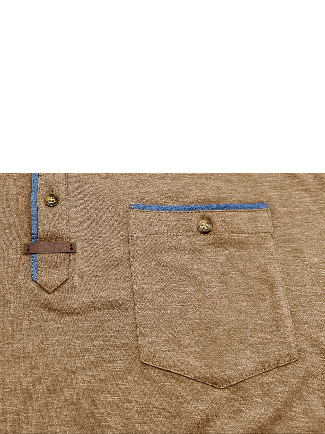 OHMIQUE | T-shirt col rond élégant avec poche