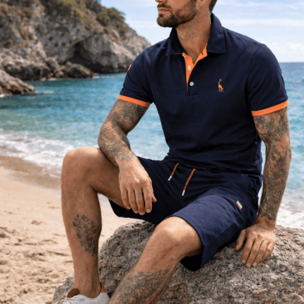OHMIQUE | Short en coton avec poches zippées