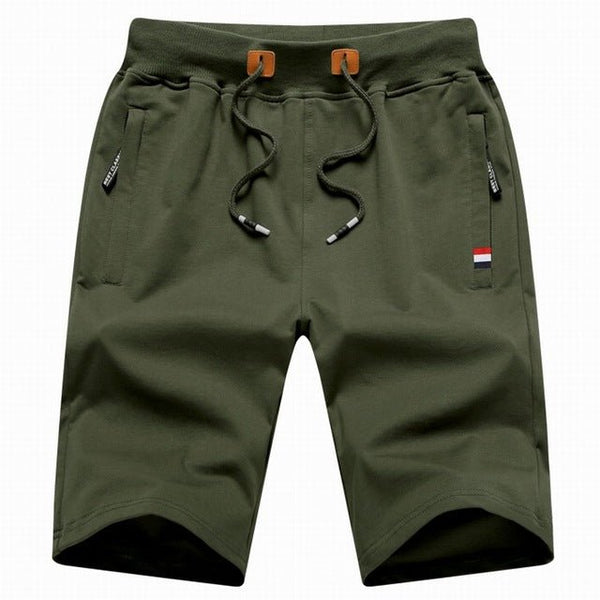 OHMIQUE | Short en coton avec poches zippées