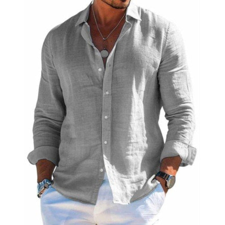 OHMIQUE | Chemise élégante en tissu respirant 1+1 offert