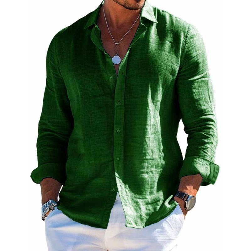 OHMIQUE | Chemise élégante en tissu respirant 1+1 offert