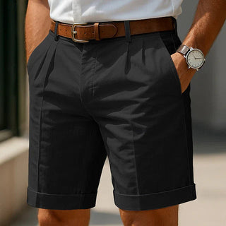 OHMIQUE | Short chino plissé d'été