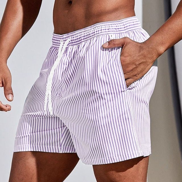 OHMIQUE | Short d'été à rayures pour homme