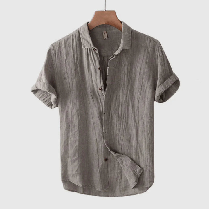 OHMIQUE | Chemise élégante à manches courtes avec boutons