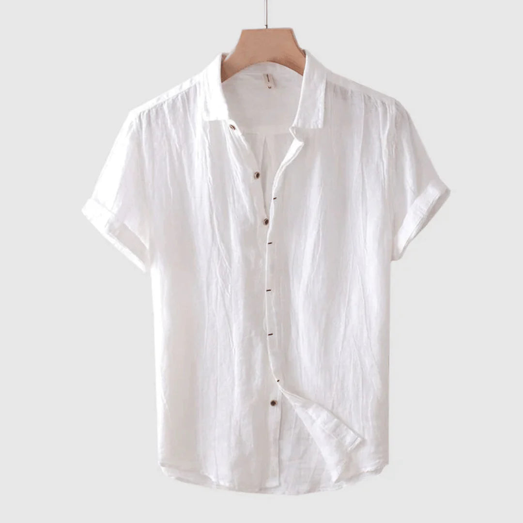 OHMIQUE | Chemise élégante à manches courtes avec boutons