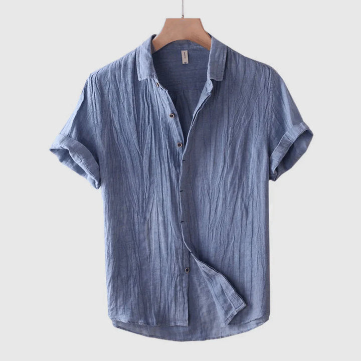 OHMIQUE | Chemise élégante à manches courtes avec boutons
